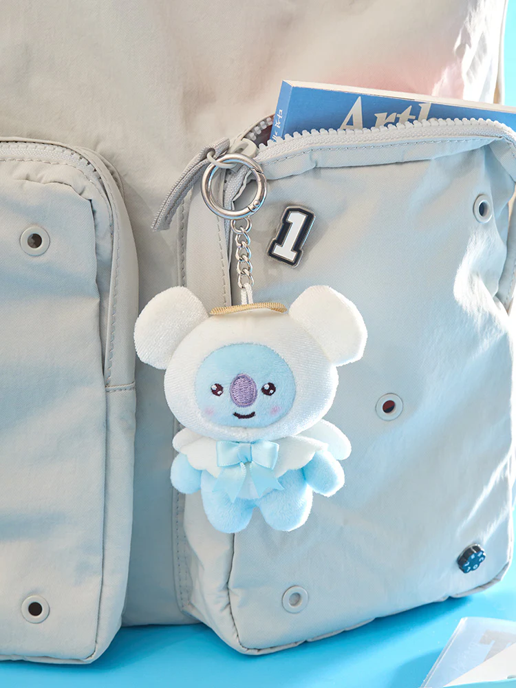 BT21 Angel & Villain Angel Plush Keyring - Image 12