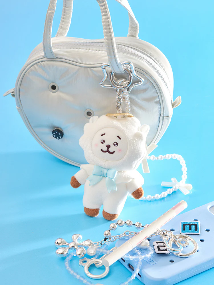 BT21 Angel & Villain Angel Plush Keyring - Image 13