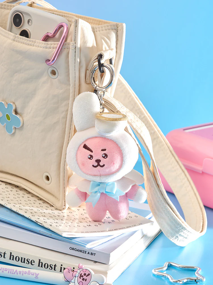 BT21 Angel & Villain Angel Plush Keyring - Image 25
