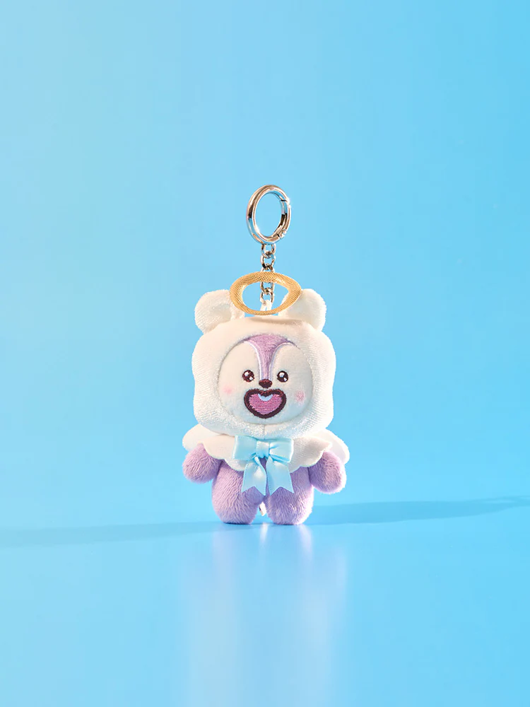 BT21 Angel & Villain Angel Plush Keyring - Image 6