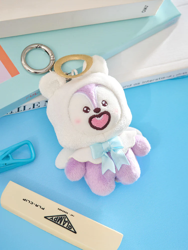 BT21 Angel & Villain Angel Plush Keyring - Image 8