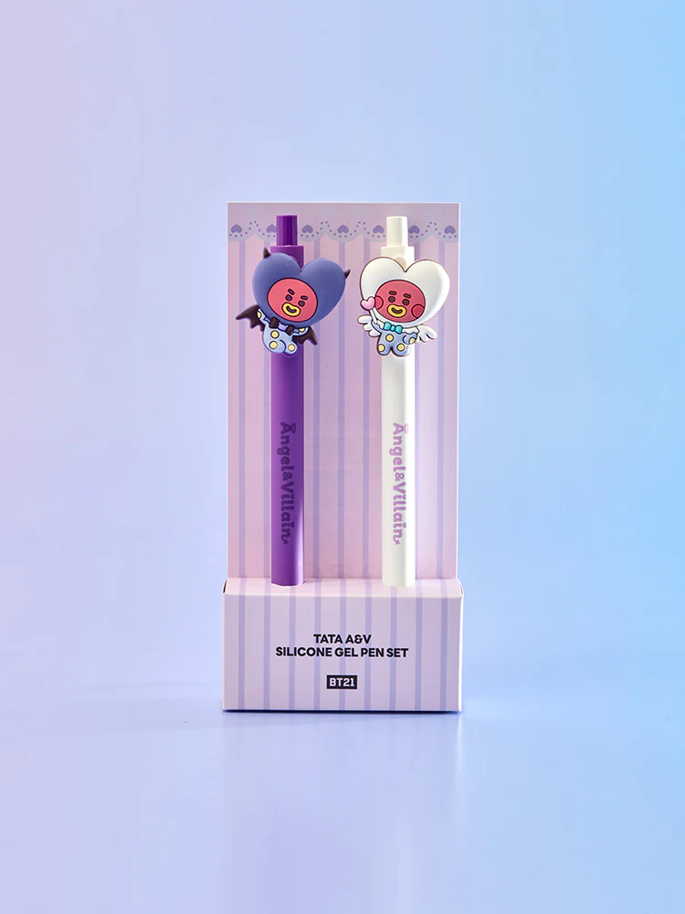 BT21 Angel & Villain Gel Pen Set (2pcs) - Image 12