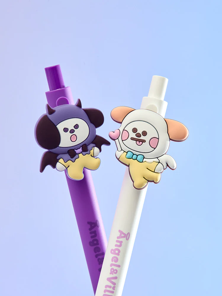 BT21 Angel & Villain Gel Pen Set (2pcs) - Image 14