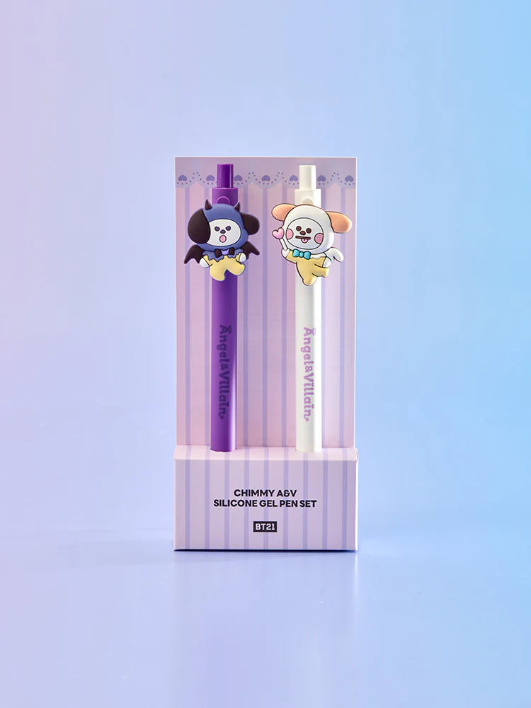 BT21 Angel & Villain Gel Pen Set (2pcs) - Image 15