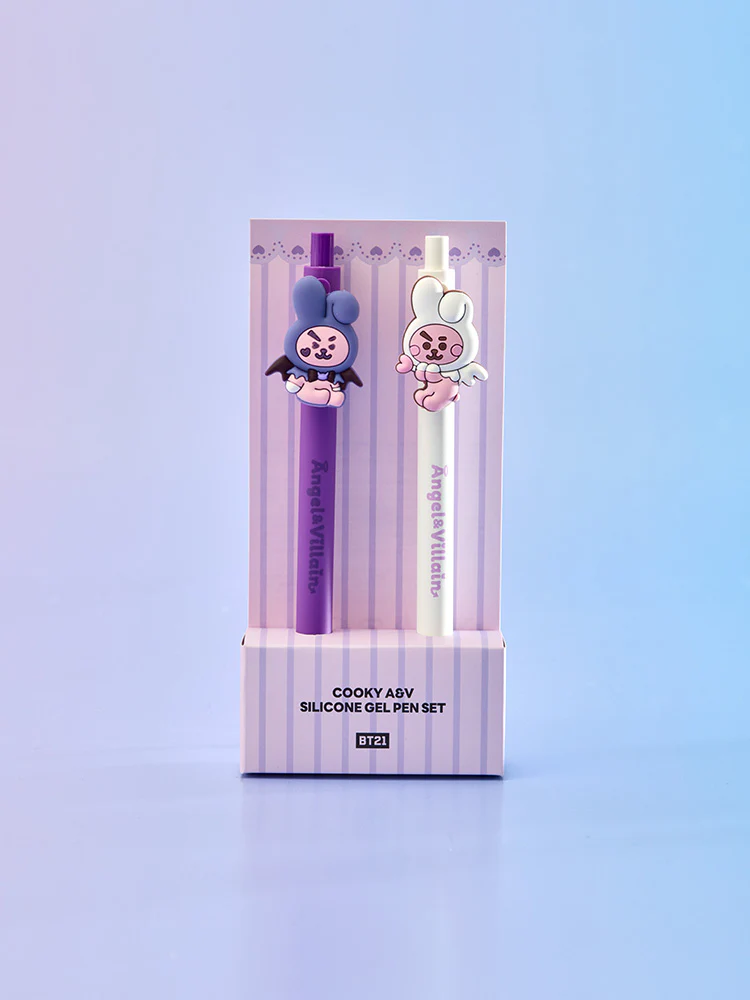 BT21 Angel & Villain Gel Pen Set (2pcs) - Image 18