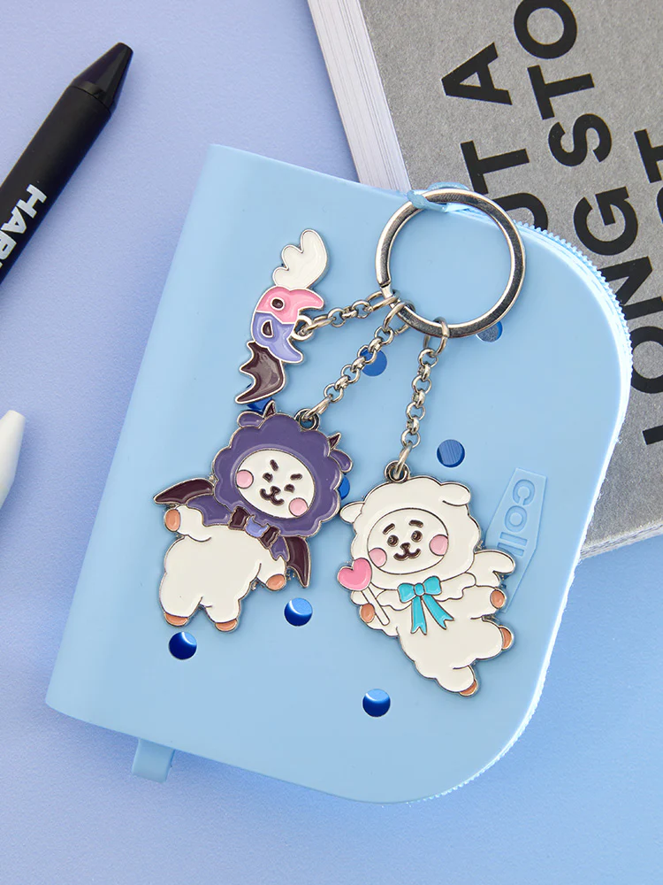 BT21 Angel & Villain Metal Keyring - Image 10