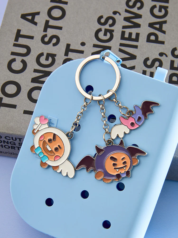 BT21 Angel & Villain Metal Keyring - Image 14