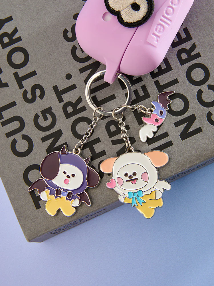 BT21 Angel & Villain Metal Keyring - Image 4