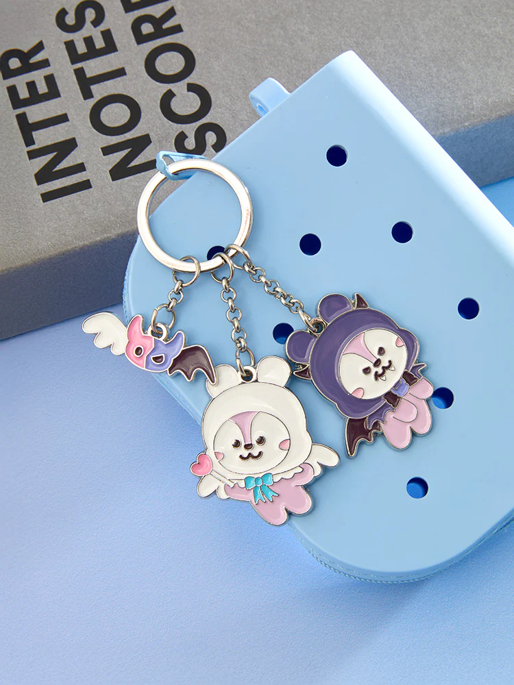 BT21 Angel & Villain Metal Keyring - Image 6