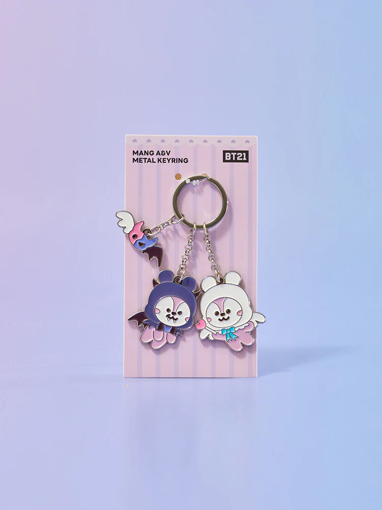 BT21 Angel & Villain Metal Keyring - Image 7