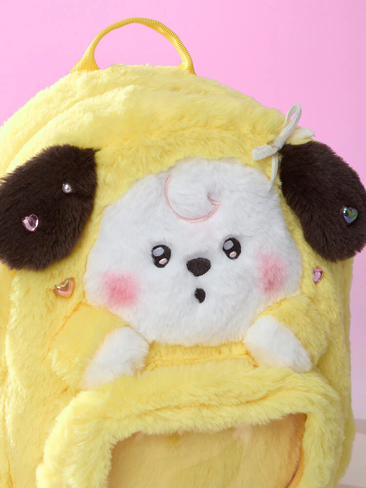 BT21 BABY Ribboned U Clear Pocket Plush Backpack - Image 14