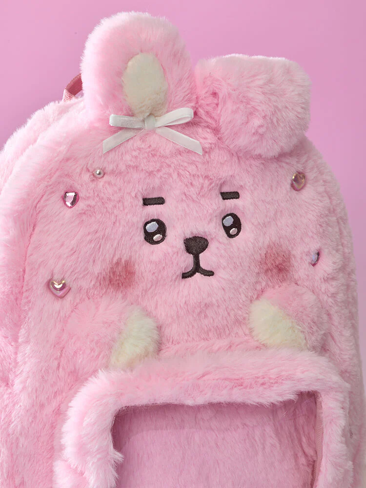 BT21 BABY Ribboned U Clear Pocket Plush Backpack - Image 19