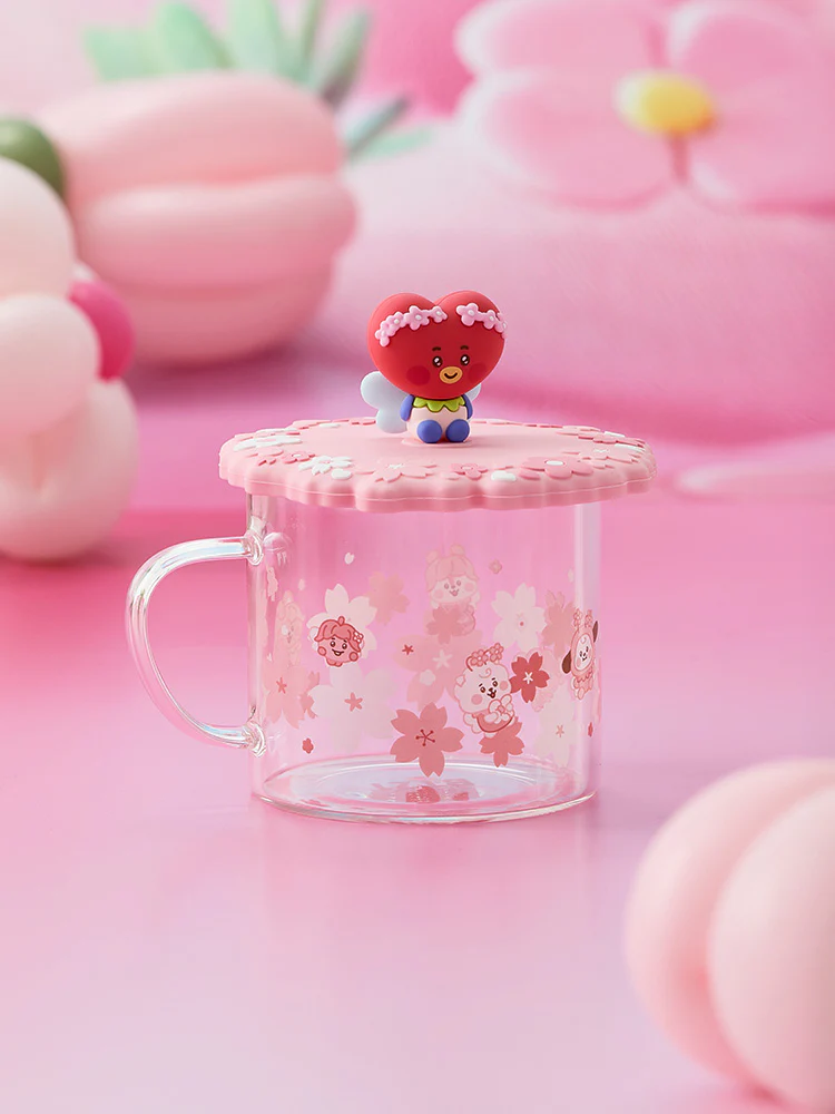 BT21 Baby Spring Fairy Glass and Lid Set - Image 3