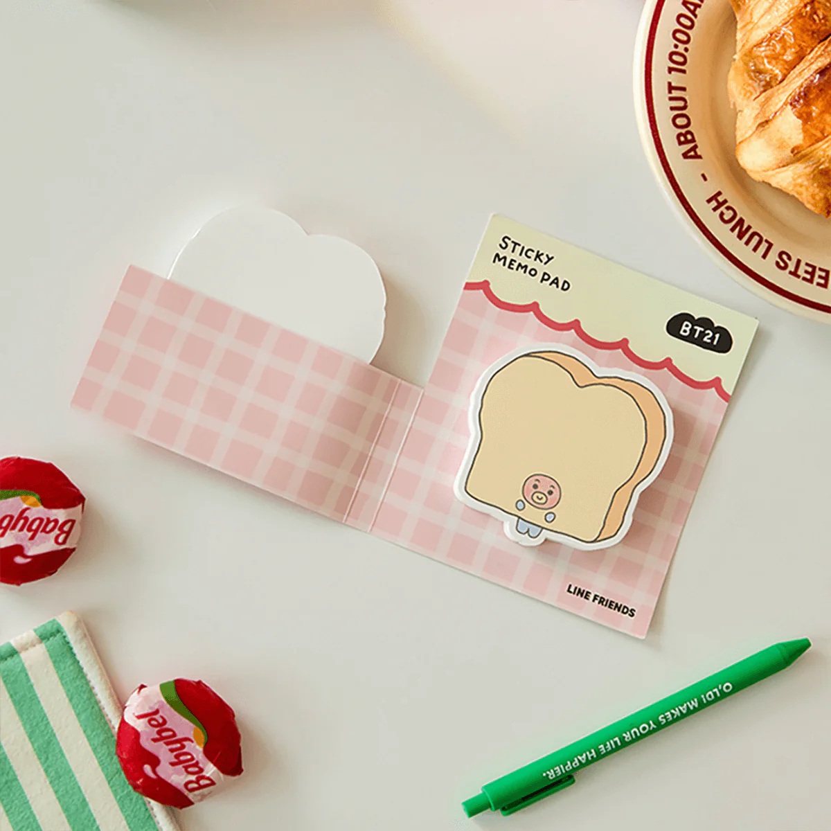BT21 Bakery Sticky Memo Pad - Image 3