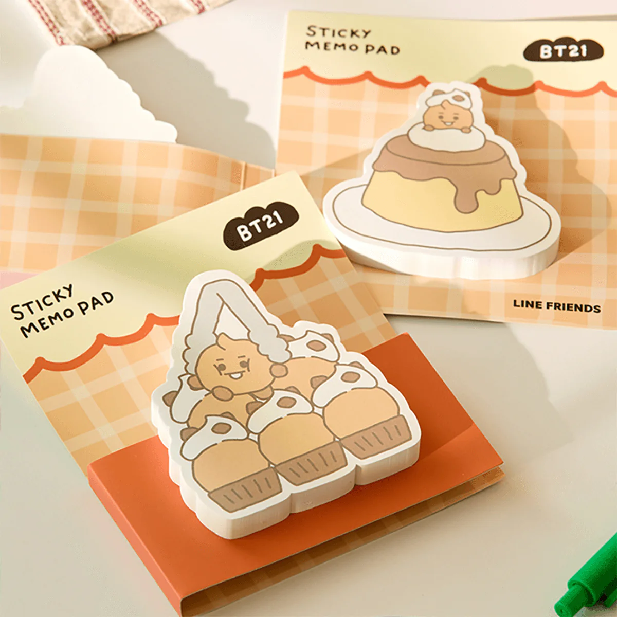 BT21 Bakery Sticky Memo Pad - Image 8