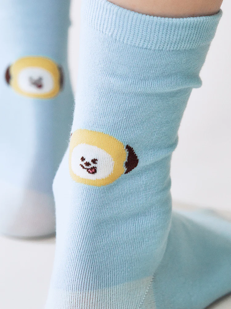 BT21 Basic Color Face Socks - Image 10