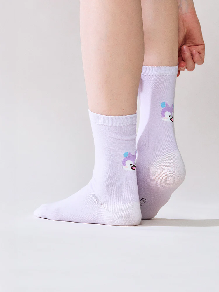 BT21 Basic Color Face Socks - Image 12