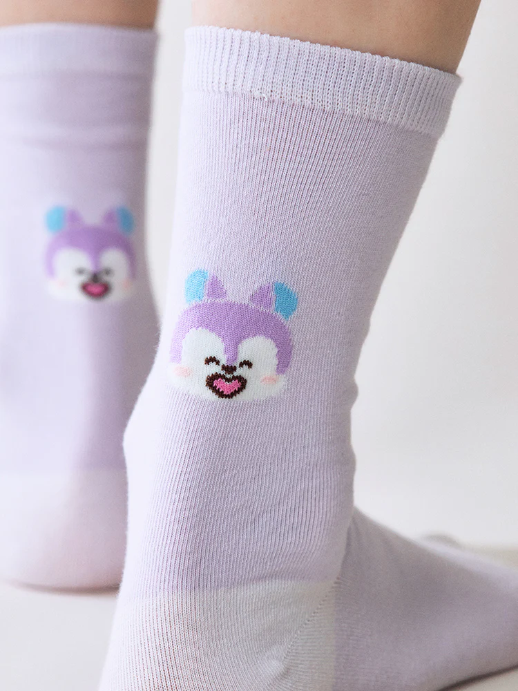 BT21 Basic Color Face Socks - Image 13