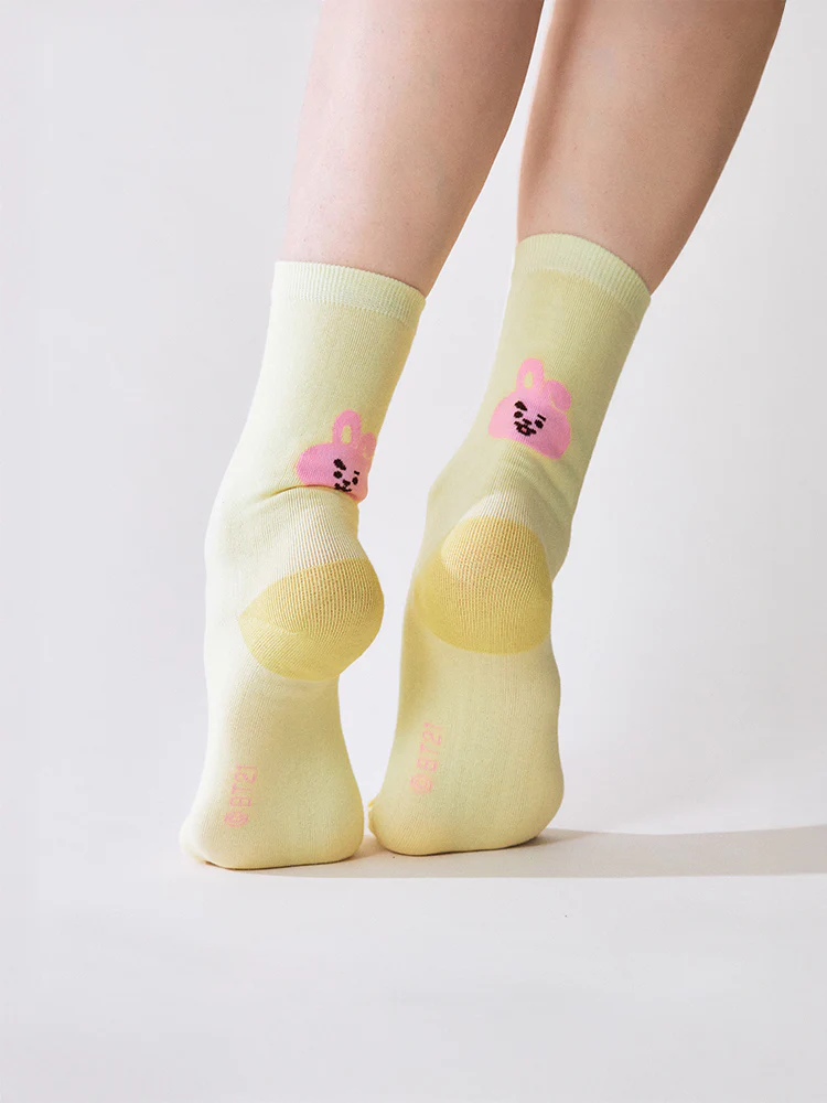 BT21 Basic Color Face Socks - Image 14