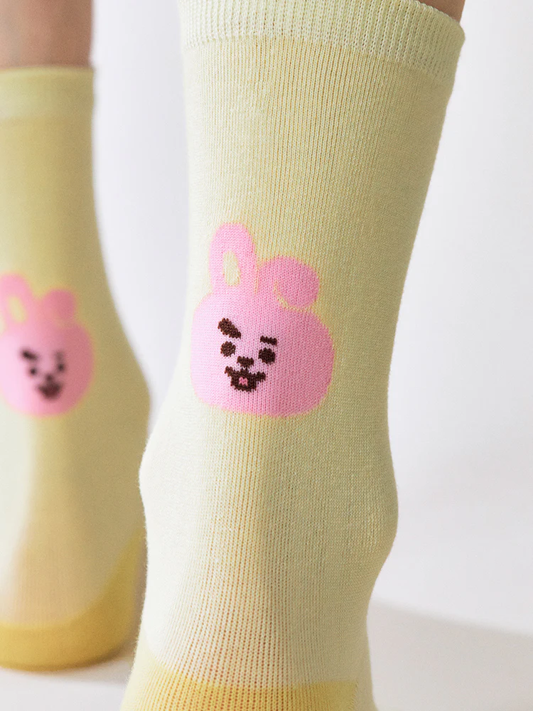 BT21 Basic Color Face Socks - Image 16
