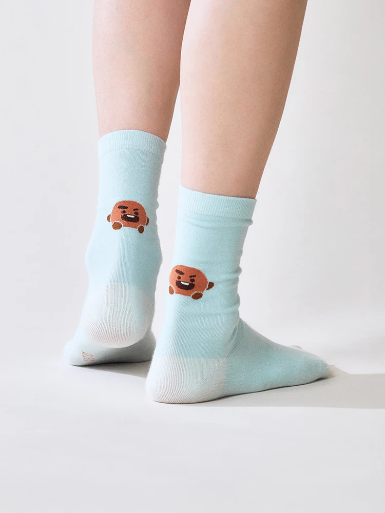 BT21 Basic Color Face Socks - Image 18