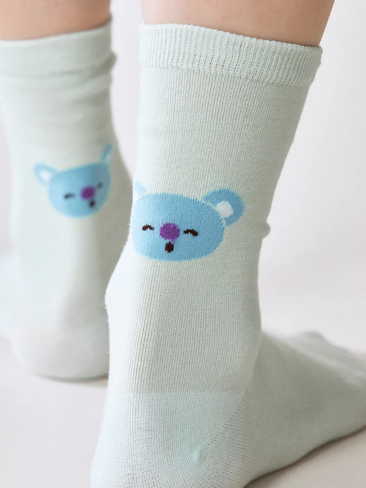 BT21 Basic Color Face Socks - Image 22
