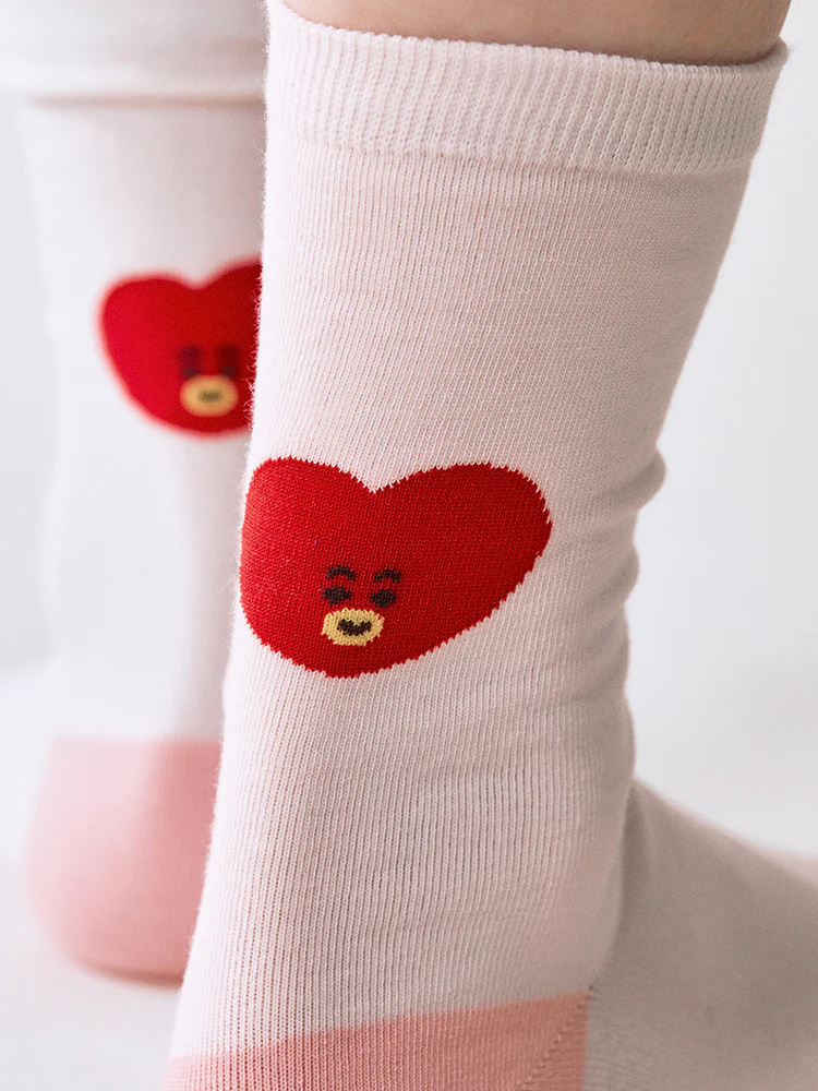 BT21 Basic Color Face Socks - Image 4