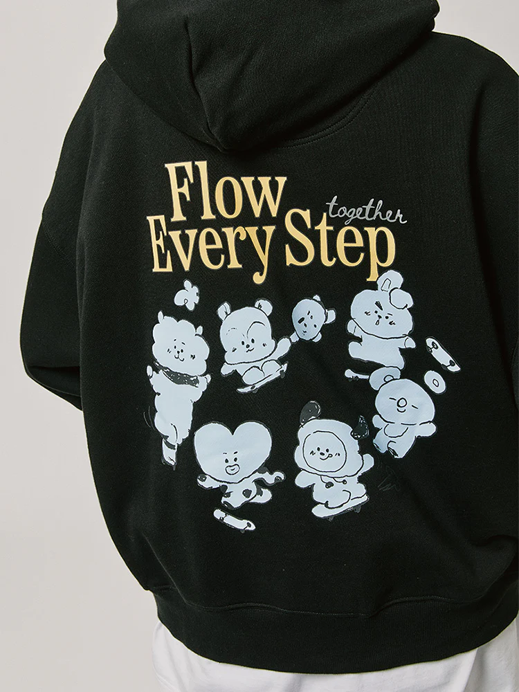 BT21 Basic Group Hoodie - Image 4