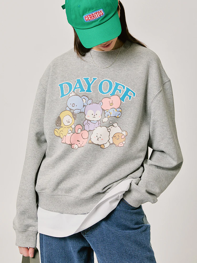 BT21 Basic Group Sweat Shirts - Image 18