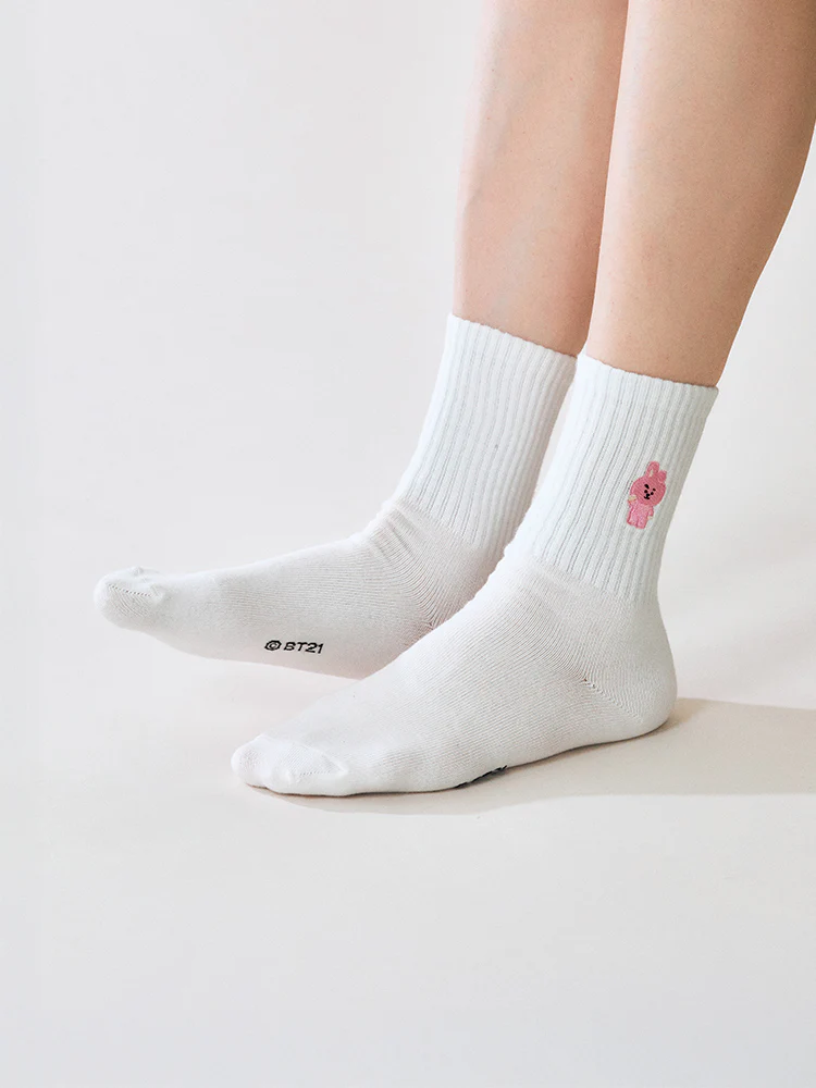 BT21 Basic Lip Embroidery Socks - Image 16