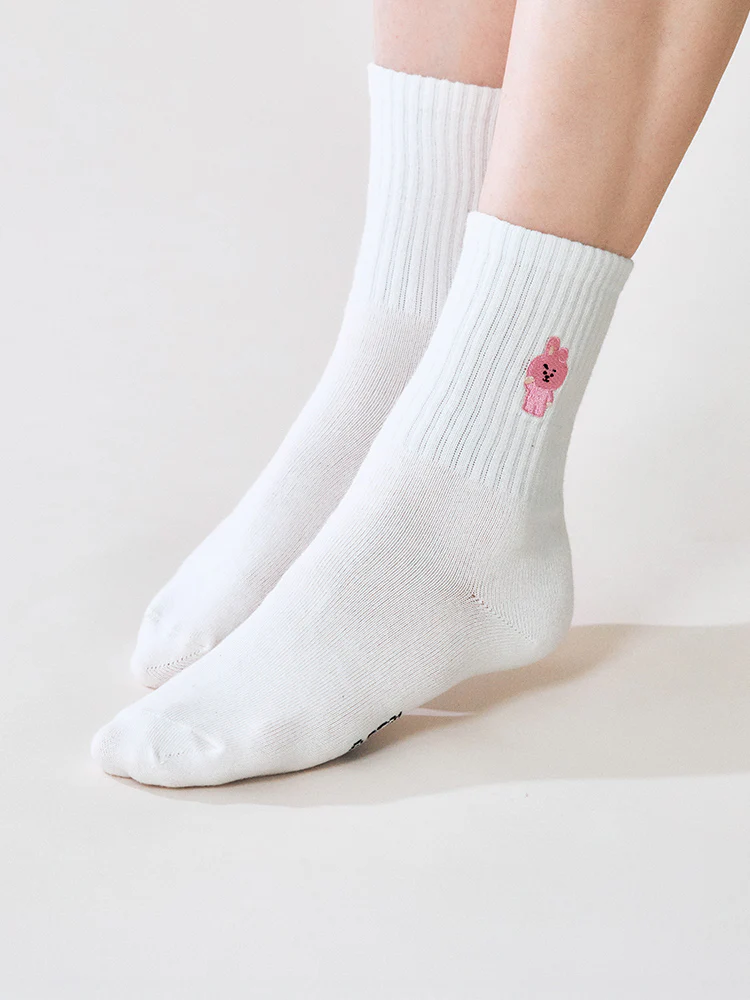 BT21 Basic Lip Embroidery Socks - Image 17