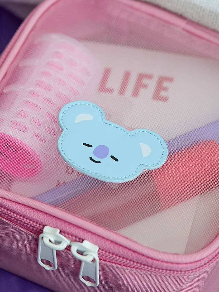 BT21 Basic Travel Mesh Pouch - Image 13