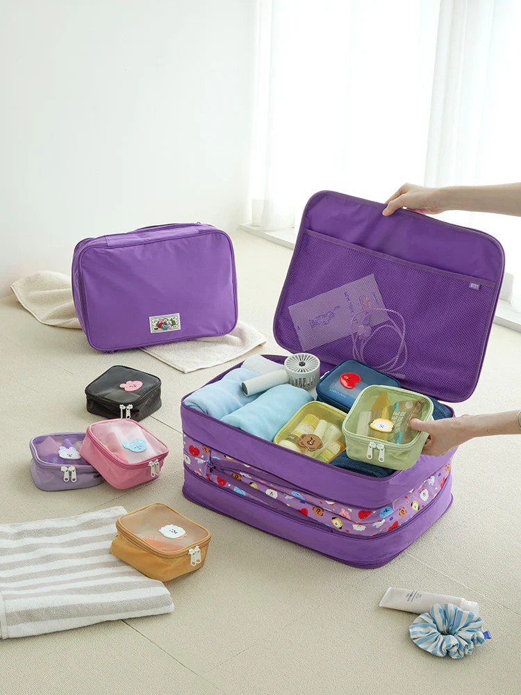 BT21 Basic Travel Mesh Pouch - Image 2