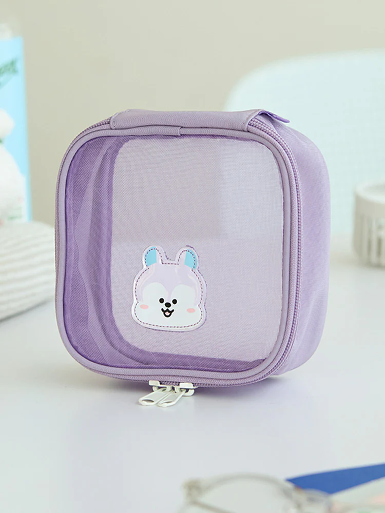 BT21 Basic Travel Mesh Pouch - Image 23