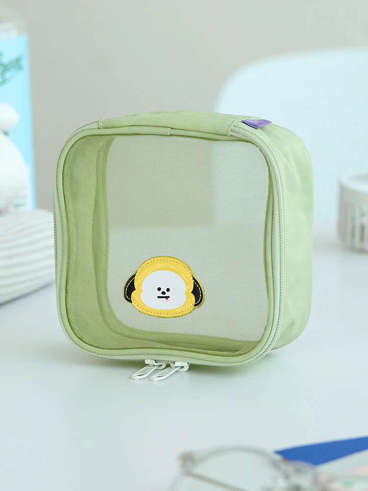 BT21 Basic Travel Mesh Pouch - Image 7