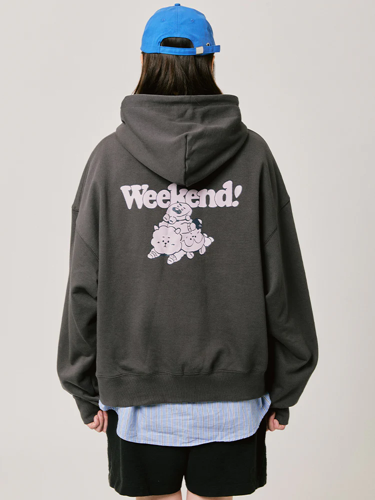 BT21 Basic Unit Zip Up Hoodie - Image 12