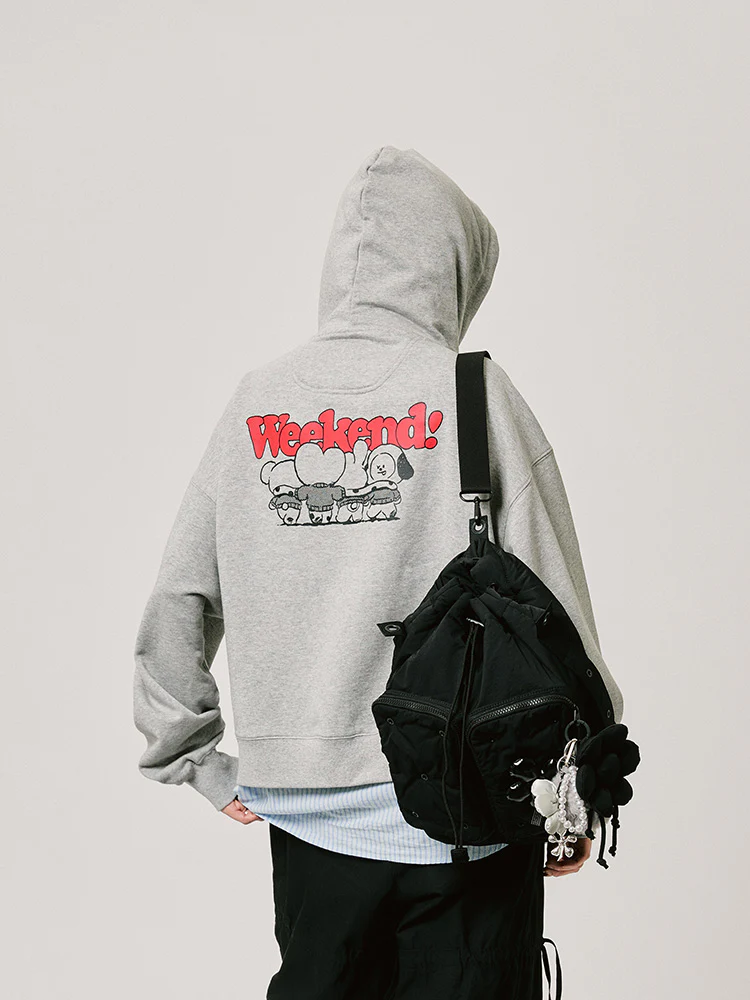 BT21 Basic Unit Zip Up Hoodie - Image 7