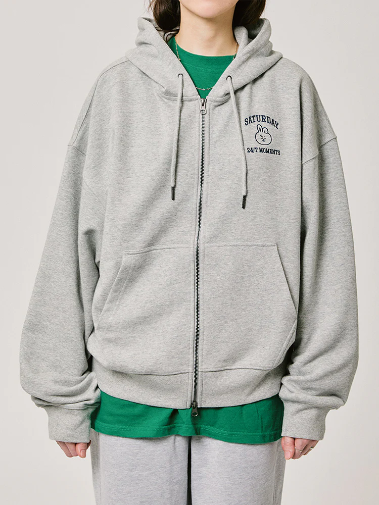 BT21 Basic Zip Up Hoodie - Image 11