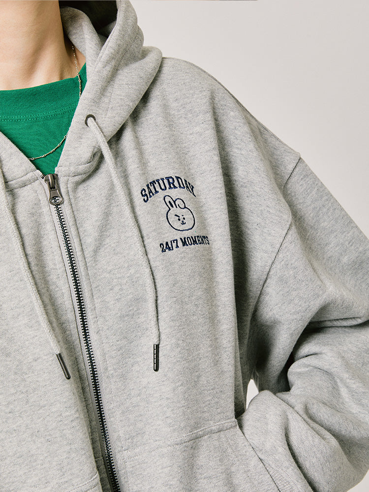 BT21 Basic Zip Up Hoodie - Image 12