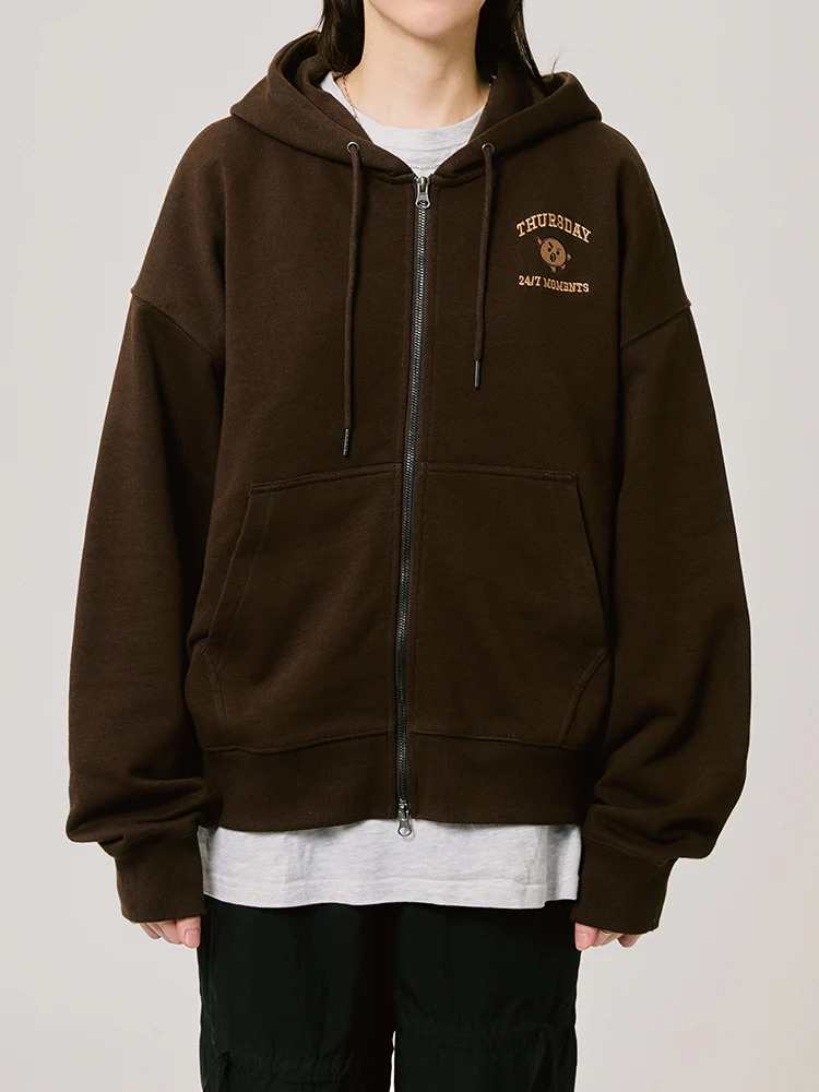 BT21 Basic Zip Up Hoodie - Image 14