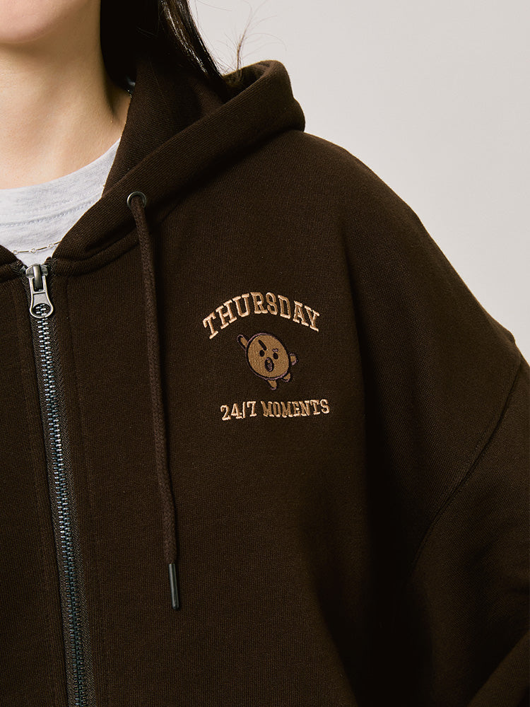 BT21 Basic Zip Up Hoodie - Image 15
