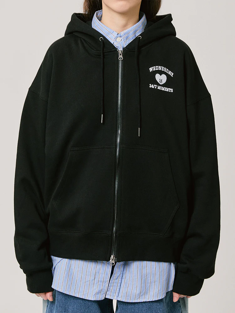 BT21 Basic Zip Up Hoodie - Image 2