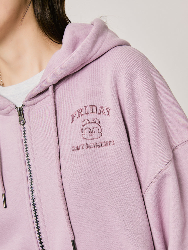 BT21 Basic Zip Up Hoodie - Image 21