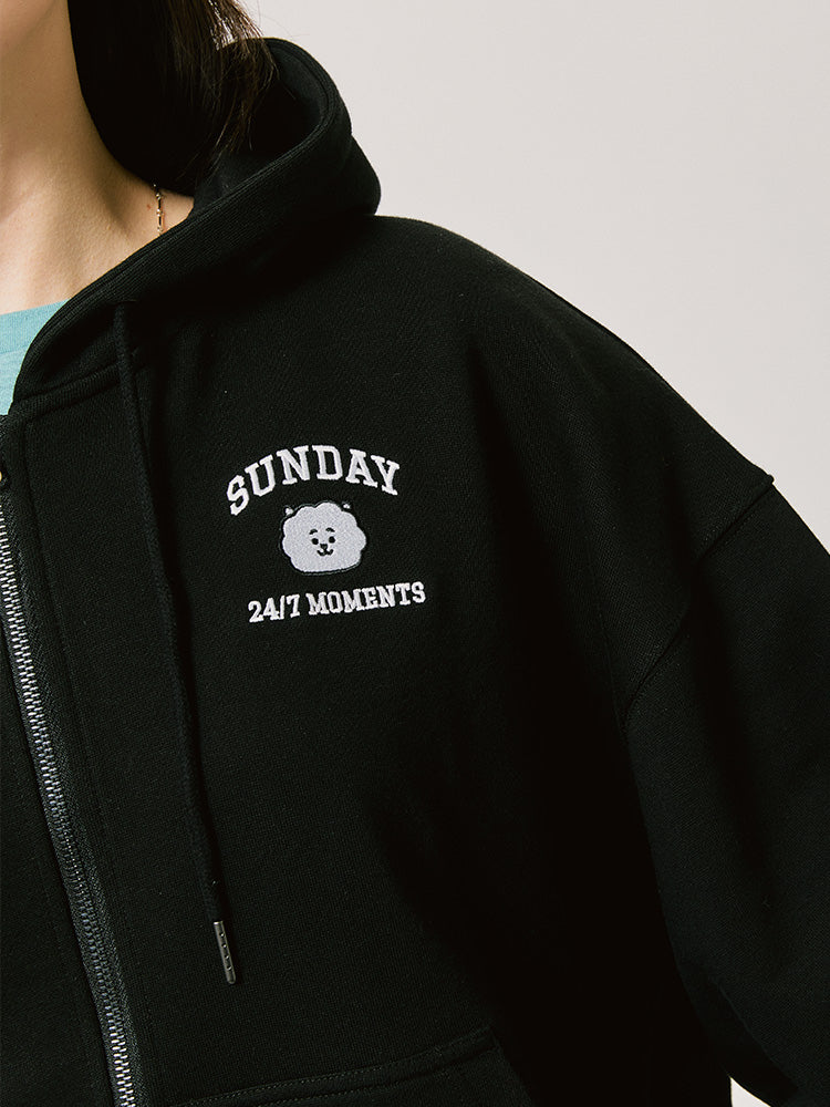 BT21 Basic Zip Up Hoodie - Image 6