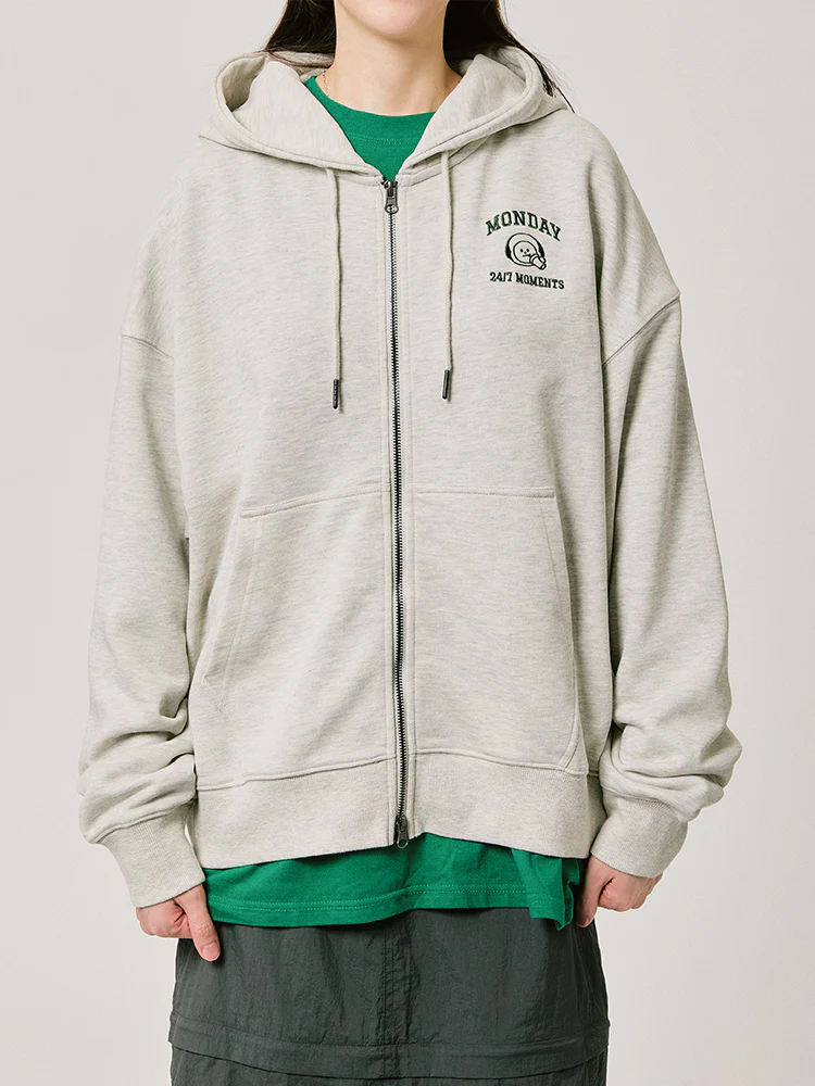 BT21 Basic Zip Up Hoodie - Image 8