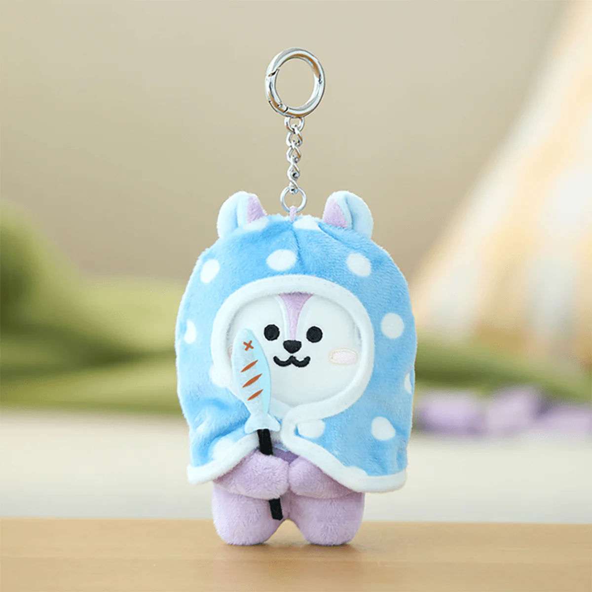 BT21 Campfire Blanket Plush Keyring - Image 10