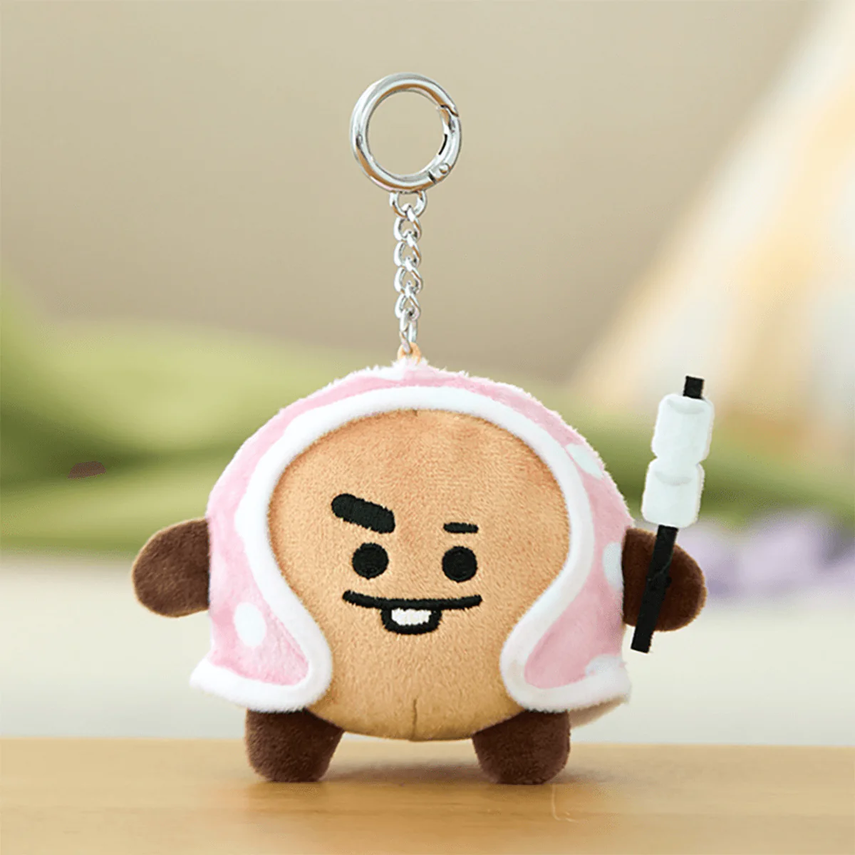 BT21 Campfire Blanket Plush Keyring - Image 11