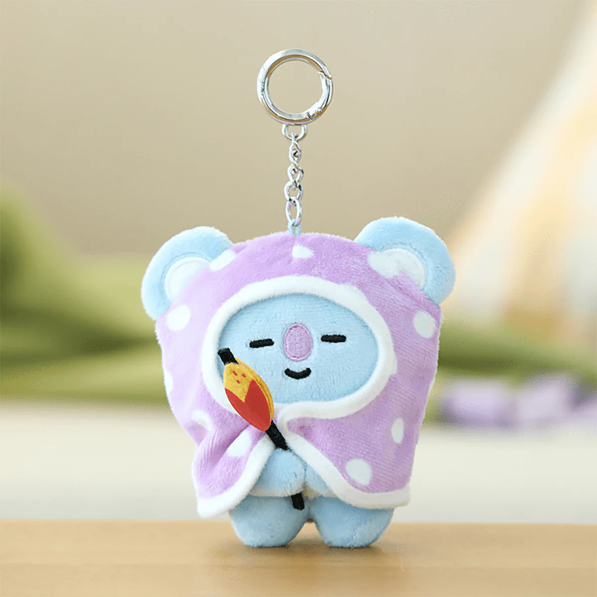BT21 Campfire Blanket Plush Keyring - Image 12