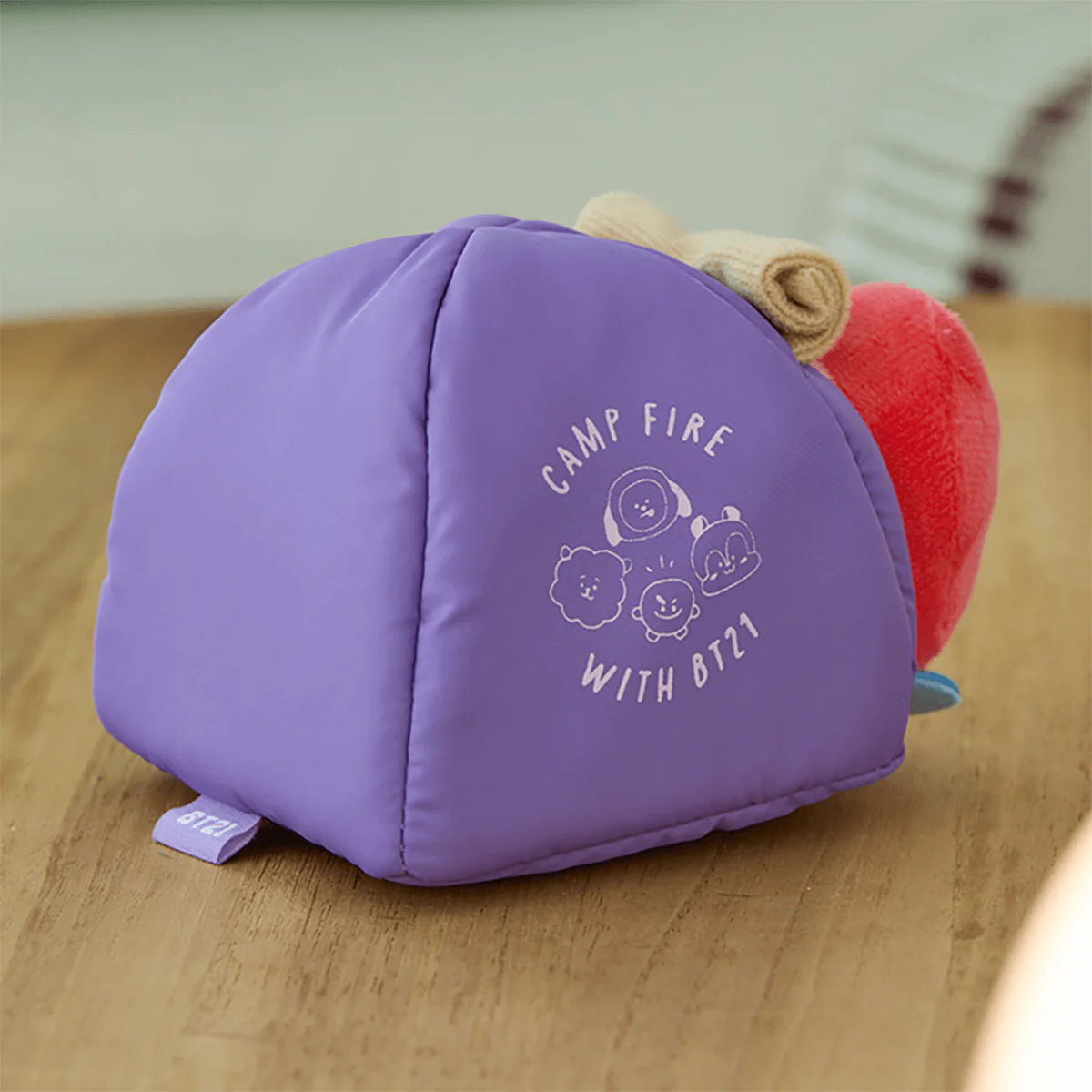 BT21 Campfire Tent Plush - Image 3