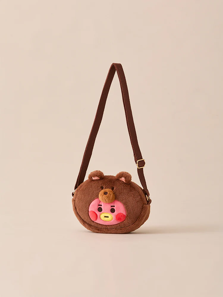 BT21 Fluffy Baby Crossbody Bag - Image 5